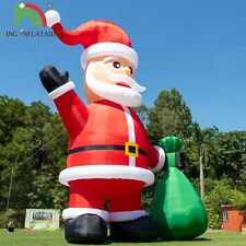 Giant 20Ft Premium Inflatable Santa Claus w/Blower Fit Xmas Holiday Yard Decor picture