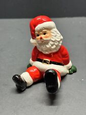 Vintage 1987 Impulse Giftware Ceramic Santa Claus Christmas Figurine Taiwan picture
