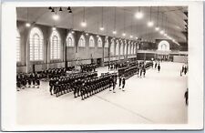 RPPC NTS Great Lakes - Roll Call / Ceremony  AZO 1926-1940 - Navy picture