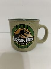Jurassic Park Park Ranger Camper Style 20 OZ Green Ceramic Coffee Mug, Soup Mug picture
