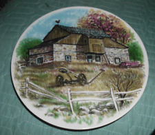 Decorative collector plate made in Japan  (old Barn) picture