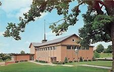 St Charles Missouri~Linderwood College Chapel~1962 Postcard picture