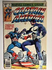 #241 Captain America Vs Punisher - KEY - Frank Miller Cover - Lower Grade picture