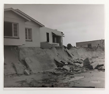 1970s Beach Erosion Houses Homes Crumbling Destroyed Vintage Press Photo picture