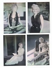 Hollywood Legends Vision 1992 Marilyn Monroe Set 4 Hologram Trading Cards MM1-4 picture