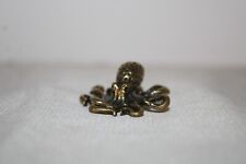 Solid Brass Octopus Tea Pet picture