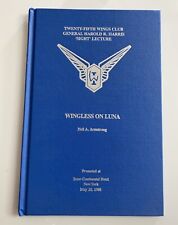 Extremely Rare - Wingless On Luna - Neil Armstrong - Wings Club 'Sight' Lecture picture