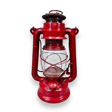 Vintage Jupiter-1 Kerosene Lantern Made in Poland Red Steel Railroad Camp Lamp picture