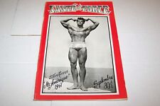 SEPT 1947 SANTE ET FORCE bodybuilding magazine S REEVES picture