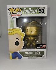 Vault Boy #53 Gold Funko Pop Games Fallout Gamestop Exclusive picture