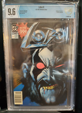 Lobo #1 NM 9.6 NEW CBCS LABEL white pages, Bisley cover, Rare Newsstand not CGC picture