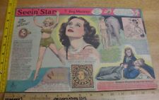 Alexis Smith Hedy Lamaar Johnny Sheffield Seein' Stars Feg Murray 1941 panel 4af picture