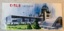 Japan Photographs Postcard Book Hiroshima 7 cards Street view Complete picture