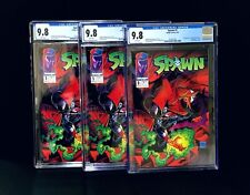 1992 Image SPAWN #1 CGC 9.8 * Todd McFarlane * 1st App Of Al Simmons * Lot Of 3 picture