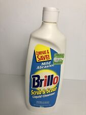 Vintage Brillo Scrub & Scour 1995 Movie Prop 90s Advertising NOS Liquid Cleanser picture