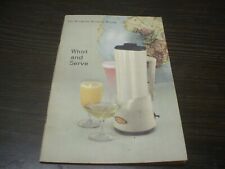 1959 THE WONDERFUL WORLD OF WARING - Whirl & Serve picture