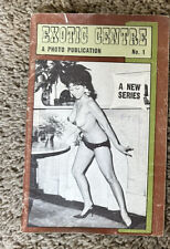 Rare Vintage 1960 mature Exotic Centre pinup magazine - vintage garter girls picture