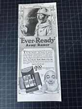 Antique Vintage 1918 Ever-Ready Razors WWI Print Ad picture