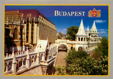 Greetings From Budapest Unposted 4 x 6 Postcard picture