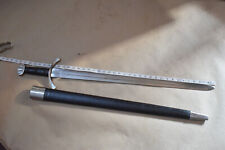 Hand Forged Medieval European Sword With Scabbard picture