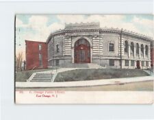 Postcard East Orange Public Library New Jersey USA picture