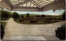 Postcard View From Main Entrance French Lick Springs Hotel Indiana [bh] picture