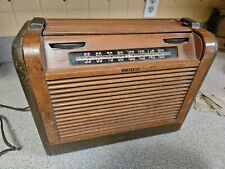 1940s philco roll top radio 46-350 UNTESTED picture