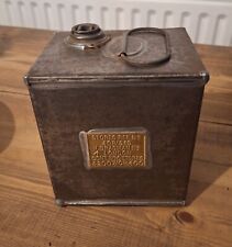 VINTAGE BRITISH ARMY OIL CAN  MINISTRY OF DEFENCE  MADE BY H.BRAGMAN LTD LONDON. picture