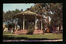 Music postcard Bandshell Bandstand Old Town Plaza Albuquerque New Mexico NM picture