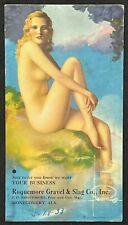 1933 ROLF ARMSTRONG Pin-Up Blotter - Hollywood Starlet Boots Mallory picture