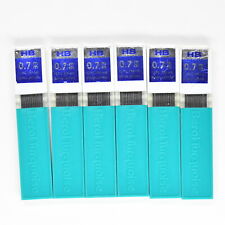 Berol Turquoise 7M-HB 0.7mm HB Mechanical Pencil Refills 6 Tubes Thin Leads picture