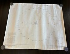 Original NASA Apollo 11 Translunar / Transearth Trajectory Plotting Chart 1969 picture
