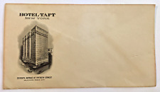 Vintage Late 1920's Hotel Taft Envelope Cachet New York Radio City picture