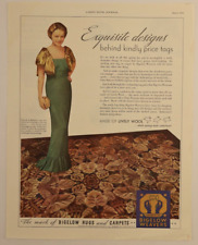 Vintage Bigelow-Sanford Carpet Rugs Home Décor & Furniture Advertisement c.1934 picture