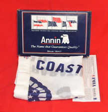 Annin 3x5 Nylon Flag Mint In Box USCG United States Coast Guard USA Military picture