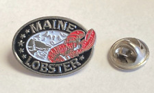Vintage Maine Lobster Travel Souvenir Lapel Pin picture