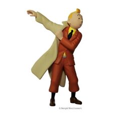 Tintin trenchcoat plastic figurines New Official Moulinsart Product New picture