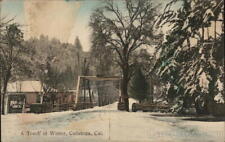 Calistoga,CA A Touch of Winter Napa County California Richard Behrendt Postcard picture