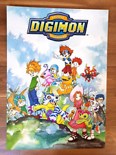 Digimon Authentic Licensed 2000 Vintage Poster picture