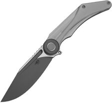 Bestech Knives Seraph Framelock Gray Titanium Folding M390 Pocket Knife T2403A picture