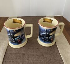 Two Christmas Polar Express Mugs, Hot Chocolate, Read Description. picture
