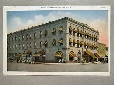 Postcard Colton CA - c1920s Hotel Anderson picture