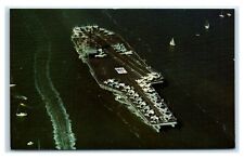 Postcard USS Constellation (CV-64) chrome T75 picture