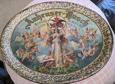 ***RARE*** Original Pre Prohibition Anheuser Busch Advertising Tray Coshocton OH picture