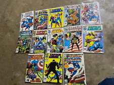 Captain America Comic Book Lot - Vintage Wholesale Lot of 13 by Marvel Comics picture
