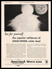 1934 Anaconda Lead Products White Lead 