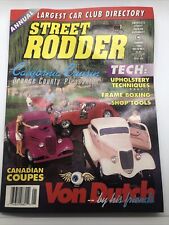STREET RODDER 1993 JAN - ENGINE TURNING MADE EASY, FRAME BOXING, COOL TOOLS picture