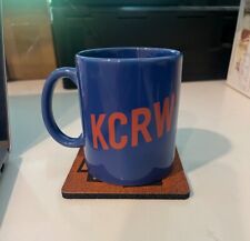KCRW 89.9 FM Blue Coffee Mug - New - Half Sale Price Donated to Public Radio picture