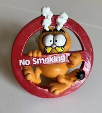1989 Vintage Dakin Garfield “No Smoking” Car Window/Plastic/Suction Cup/3” picture