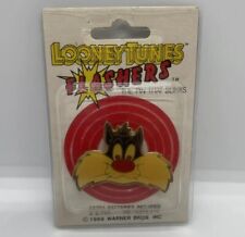 Vintage Looney Tunes Sylvester Flashers The Pin That Blinks 1989 New Old Stock picture